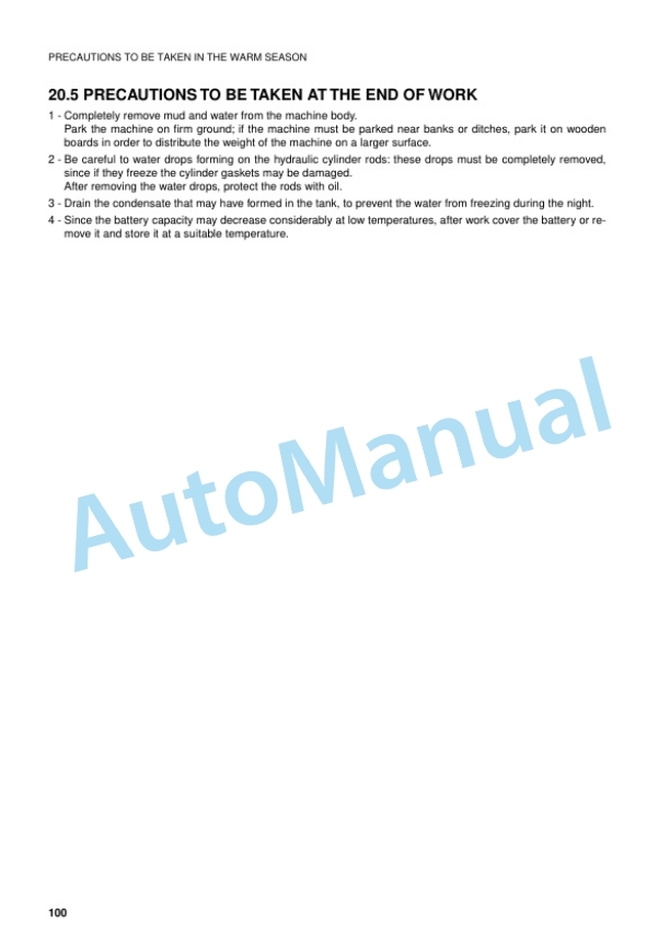 Komatsu PC20R-8, PC27R-8 Hydraulic Excavator Operation and Maintenance Manual WEAM000100 4 Komatsu PC20R-8, PC27R-8 Hydraulic Excavator Operation and Maintenance Manual WEAM000100 - Image 4