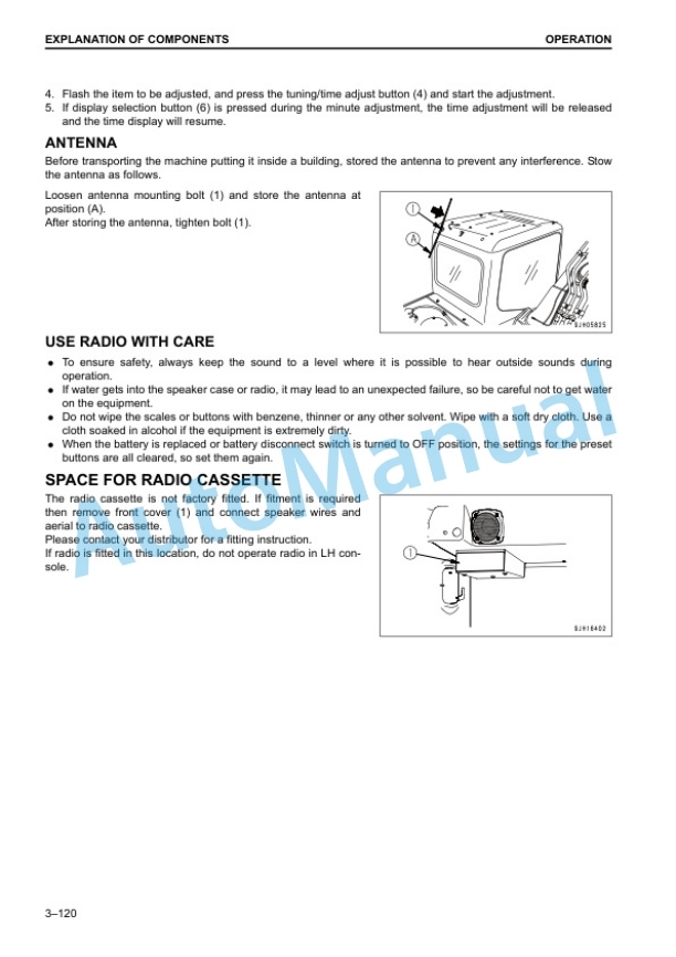Komatsu PC210-10, PC210LC-10 Hydraulic Excavator Operation and Maintenance Manual UENAM01270 3 Komatsu PC210-10, PC210LC-10 Hydraulic Excavator Operation and Maintenance Manual UENAM01270 - Image 3