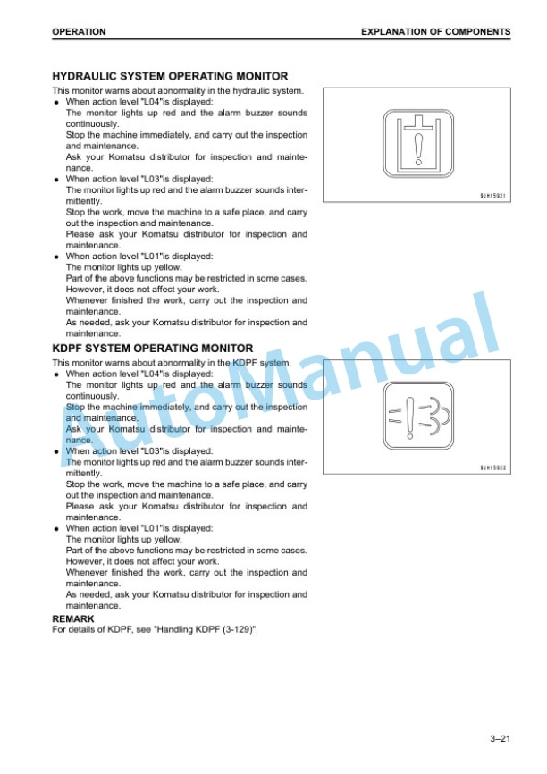 Komatsu PC210-10, PC210LC-10, PC210-10 Demolition Base Spec, PC210LC-10 Demolition Base Spec Hydraulic Excavator Operation and Maintenance Manual UENAM00902 2 Komatsu PC210-10, PC210LC-10, PC210-10 Demolition Base Spec, PC210LC-10 Demolition Base Spec Hydraulic Excavator Operation and Maintenance Manual UENAM00902 - Image 2