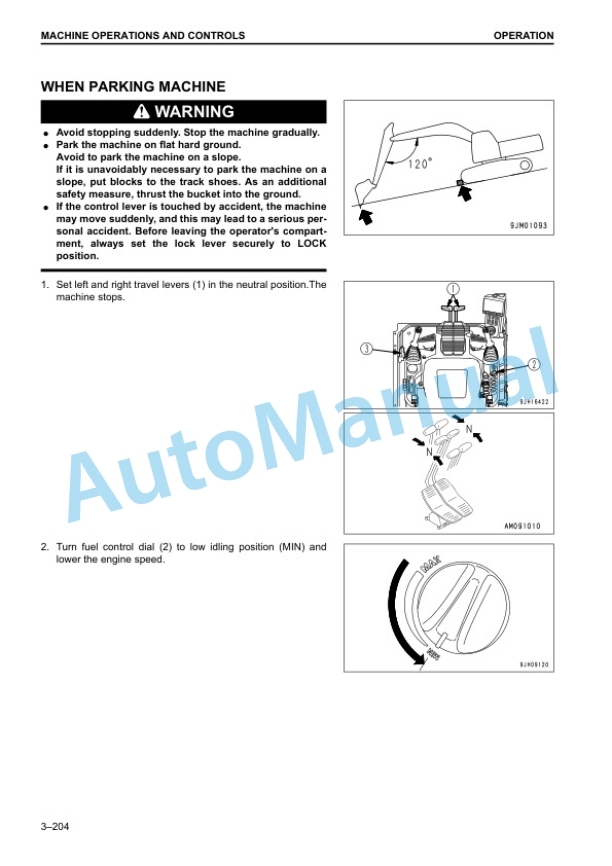 Komatsu PC210-10, PC210LC-10, PC210-10 Demolition Base Spec, PC210LC-10 Demolition Base Spec Hydraulic Excavator Operation and Maintenance Manual UENAM00902 4 Komatsu PC210-10, PC210LC-10, PC210-10 Demolition Base Spec, PC210LC-10 Demolition Base Spec Hydraulic Excavator Operation and Maintenance Manual UENAM00902 - Image 4