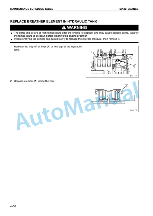 Komatsu PC210-10, PC210LC-10, PC210-10 Demolition Base Spec, PC210LC-10 Demolition Base Spec Hydraulic Excavator Operation and Maintenance Manual UENAM00902 5 Komatsu PC210-10, PC210LC-10, PC210-10 Demolition Base Spec, PC210LC-10 Demolition Base Spec Hydraulic Excavator Operation and Maintenance Manual UENAM00902 - Image 5