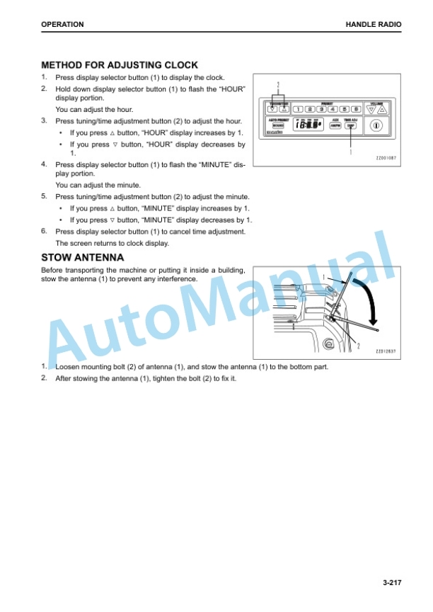Komatsu PC210-10M0, PC210LC-10M0 Hydraulic Excavator Operation and Maintenance Manual PEN01118-C2 4 Komatsu PC210-10M0, PC210LC-10M0 Hydraulic Excavator Operation and Maintenance Manual PEN01118-C2 - Image 4