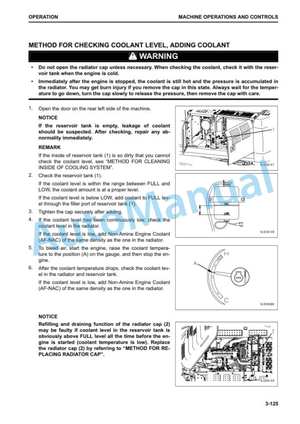 Komatsu PC210-10M0, PC210LC-10M0 Hydraulic Excavator Operation and Maintenance Manual PEN01199-01 3 Komatsu PC210-10M0, PC210LC-10M0 Hydraulic Excavator Operation and Maintenance Manual PEN01199-01 - Image 3