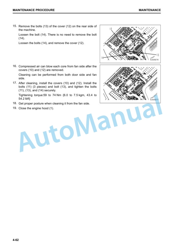 Komatsu PC210-10M0, PC210LC-10M0 Hydraulic Excavator Operation and Maintenance Manual PEN01199-01 5 Komatsu PC210-10M0, PC210LC-10M0 Hydraulic Excavator Operation and Maintenance Manual PEN01199-01 - Image 5