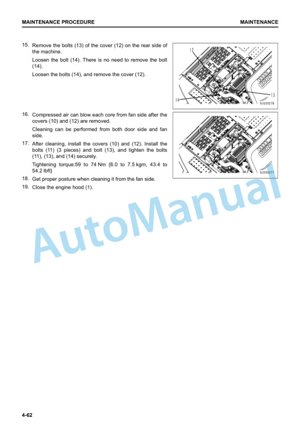Komatsu PC210-10M0, PC210LC-10M0 Hydraulic Excavator Operation and Maintenance Manual PEN01203-03 5 Komatsu PC210-10M0, PC210LC-10M0 Hydraulic Excavator Operation and Maintenance Manual PEN01203-03 - Image 5