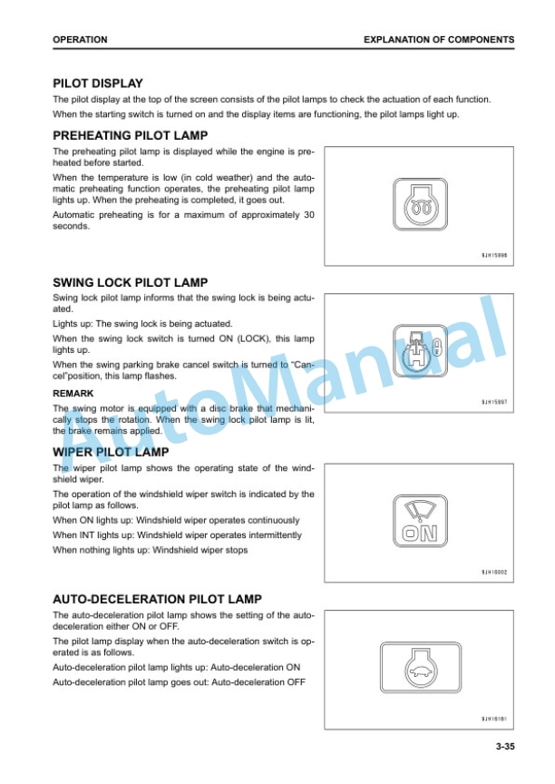 Komatsu PC210-10M0, PC210LC-10M0 Hydraulic Excavator Operation and Maintenance Manual PENC0030-01 2 Komatsu PC210-10M0, PC210LC-10M0 Hydraulic Excavator Operation and Maintenance Manual PENC0030-01 - Image 2