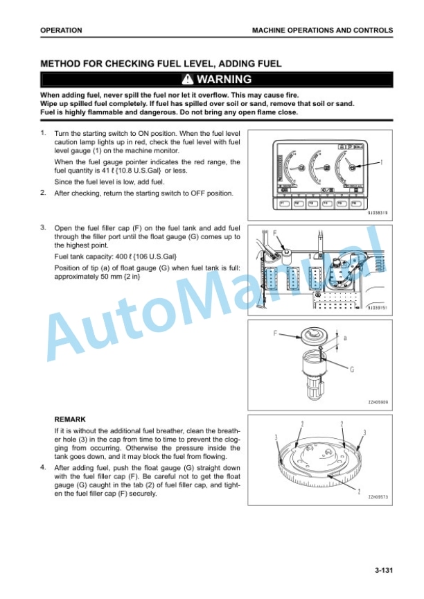 Komatsu PC210-10M0, PC210LC-10M0 Hydraulic Excavator Operation and Maintenance Manual PENC0030-01 3 Komatsu PC210-10M0, PC210LC-10M0 Hydraulic Excavator Operation and Maintenance Manual PENC0030-01 - Image 3