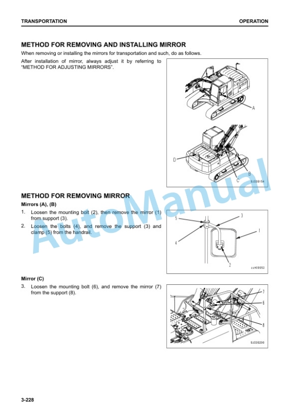Komatsu PC210-10M0, PC210LC-10M0 Hydraulic Excavator Operation and Maintenance Manual PENC0030-01 4 Komatsu PC210-10M0, PC210LC-10M0 Hydraulic Excavator Operation and Maintenance Manual PENC0030-01 - Image 4