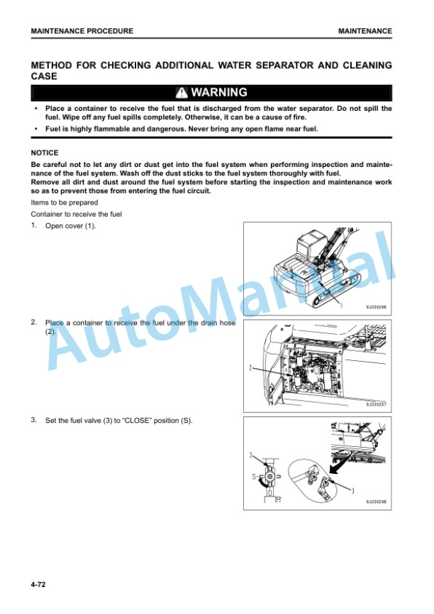Komatsu PC210-10M0, PC210LC-10M0 Hydraulic Excavator Operation and Maintenance Manual PENC0030-01 5 Komatsu PC210-10M0, PC210LC-10M0 Hydraulic Excavator Operation and Maintenance Manual PENC0030-01 - Image 5