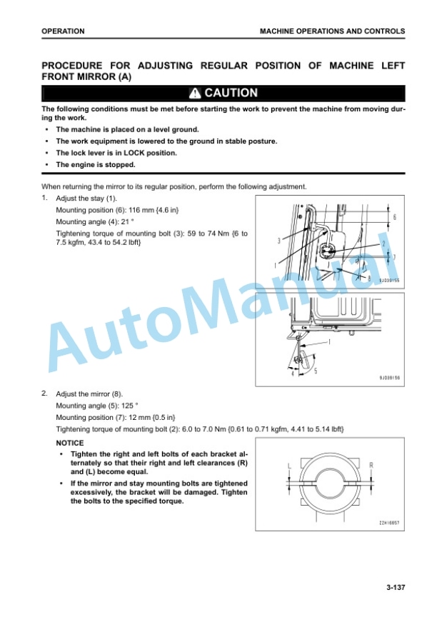Komatsu PC210-10M0, PC210LC-10M0, PC225LC-10M0 Hydraulic Excavator Operation and Maintenance Manual PENC0030-06 3 Komatsu PC210-10M0, PC210LC-10M0, PC225LC-10M0 Hydraulic Excavator Operation and Maintenance Manual PENC0030-06 - Image 3