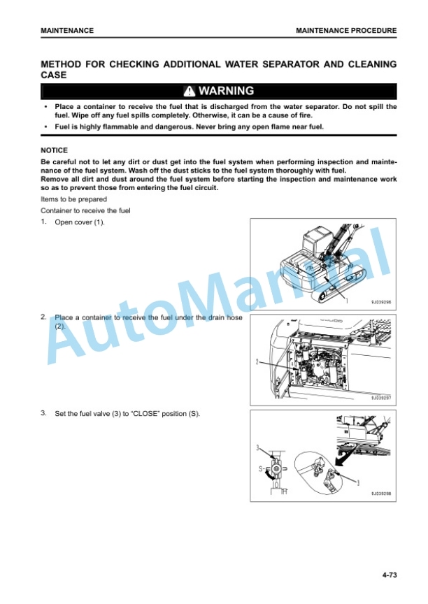 Komatsu PC210-10M0, PC210LC-10M0, PC225LC-10M0 Hydraulic Excavator Operation and Maintenance Manual PENC0030-06 5 Komatsu PC210-10M0, PC210LC-10M0, PC225LC-10M0 Hydraulic Excavator Operation and Maintenance Manual PENC0030-06 - Image 5