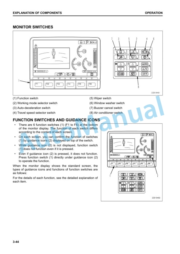 Komatsu PC210-11, PC210LC-11 Hydraulic Excavator Operation and Maintenance Manual PEN01653-03 2 Komatsu PC210-11, PC210LC-11 Hydraulic Excavator Operation and Maintenance Manual PEN01653-03 - Image 2