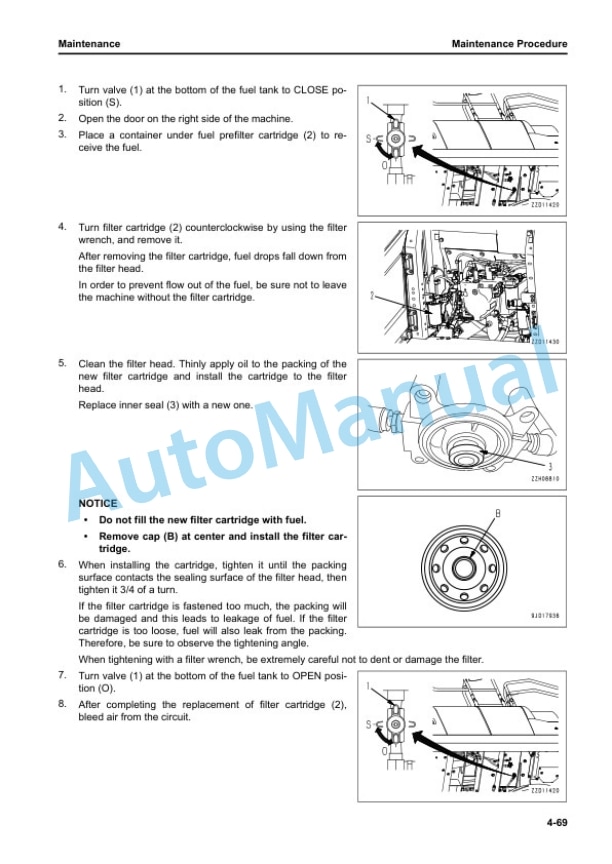 Komatsu PC210-11, PC210LC-11 Hydraulic Excavator Operation and Maintenance Manual PEN01653-04 5 Komatsu PC210-11, PC210LC-11 Hydraulic Excavator Operation and Maintenance Manual PEN01653-04 - Image 5