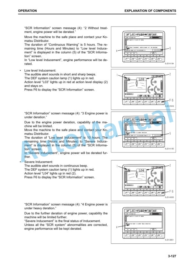 Komatsu PC210-11, PC210LC-11, PC210NLC-11, PC230NHD-11 Hydraulic Excavator Operation and Maintenance Manual UENAM01182 3 Komatsu PC210-11, PC210LC-11, PC210NLC-11, PC230NHD-11 Hydraulic Excavator Operation and Maintenance Manual UENAM01182 - Image 3
