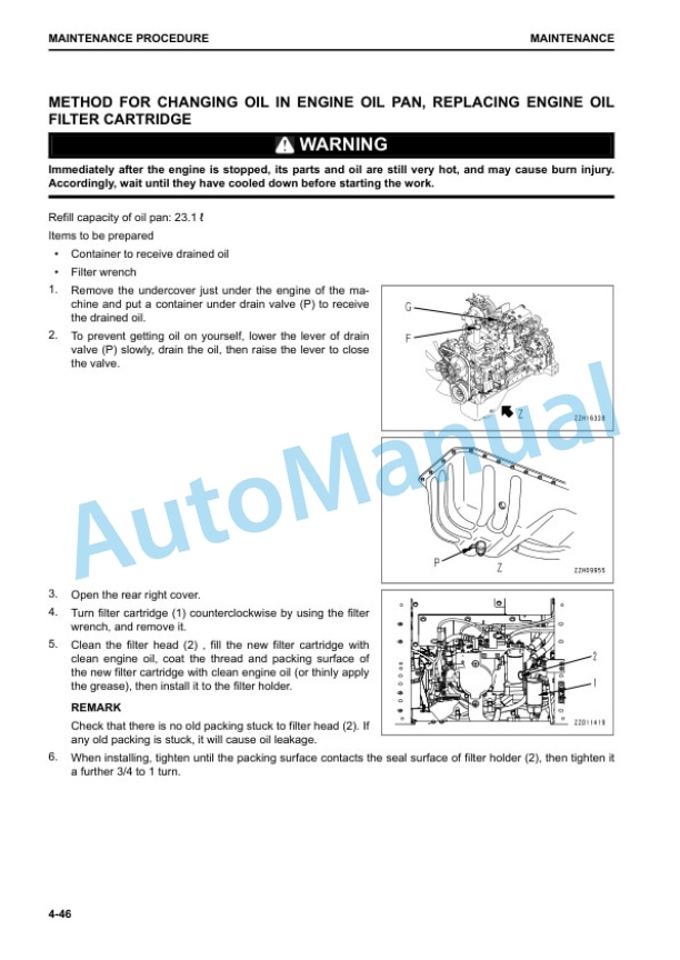 Komatsu PC210-11, PC210LC-11, PC210NLC-11, PC230NHD-11 Hydraulic Excavator Operation and Maintenance Manual UENAM01183 5 Komatsu PC210-11, PC210LC-11, PC210NLC-11, PC230NHD-11 Hydraulic Excavator Operation and Maintenance Manual UENAM01183 - Image 5