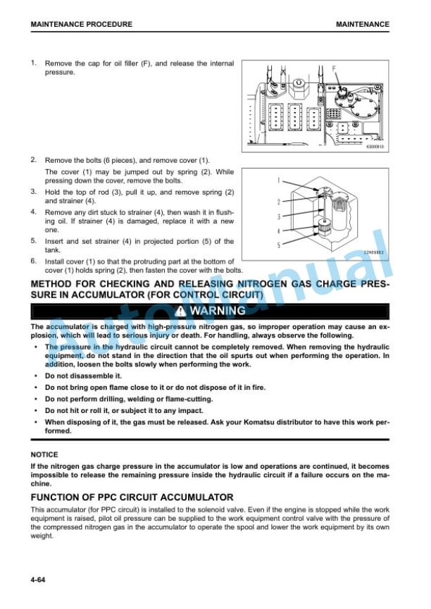 Komatsu PC210-11, PC210LC-11, PC210NLC-11, PC230NHD-11 Hydraulic Excavator Operation and Maintenance Manual UENAM01184 5 Komatsu PC210-11, PC210LC-11, PC210NLC-11, PC230NHD-11 Hydraulic Excavator Operation and Maintenance Manual UENAM01184 - Image 5