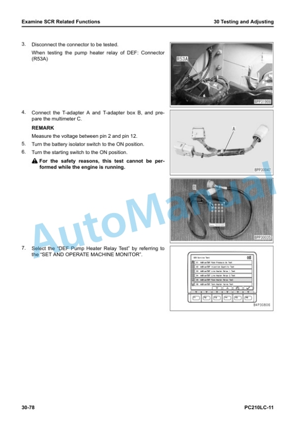 Komatsu PC210LC-11 Hydraulic Excavator Shop Manual SEN06695-11 2 Komatsu PC210LC-11 Hydraulic Excavator Shop Manual SEN06695-11 - Image 2