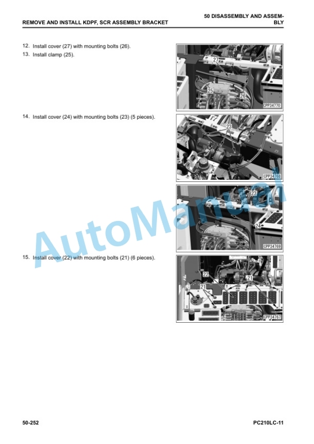 Komatsu PC210LC-11 Hydraulic Excavator Shop Manual SEN06734-02 5 Komatsu PC210LC-11 Hydraulic Excavator Shop Manual SEN06734-02 - Image 5