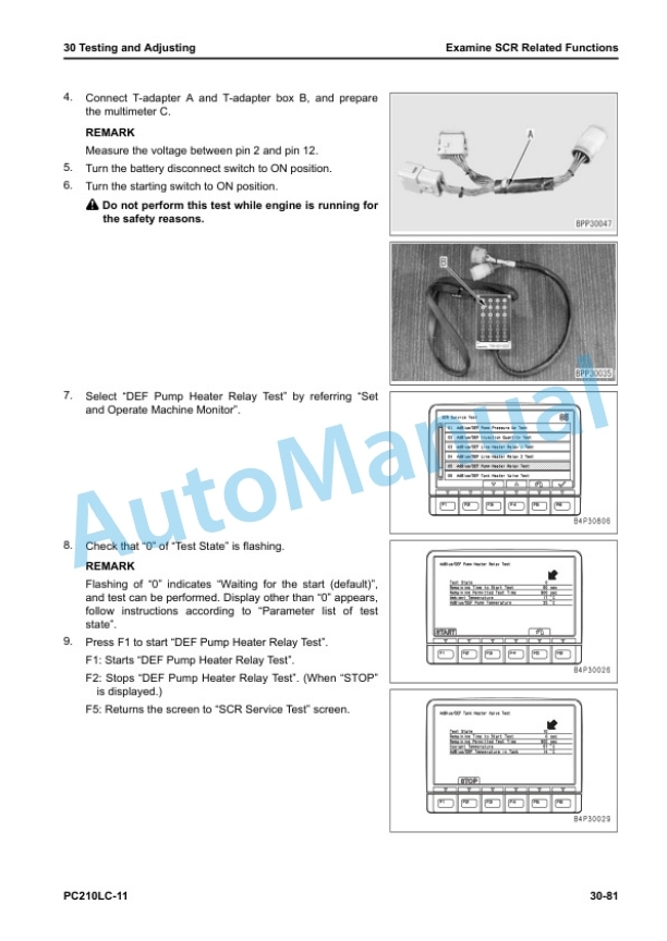 Komatsu PC210LC-11 Hydraulic Excavator Shop Manual SEN06734-10 2 Komatsu PC210LC-11 Hydraulic Excavator Shop Manual SEN06734-10 - Image 2