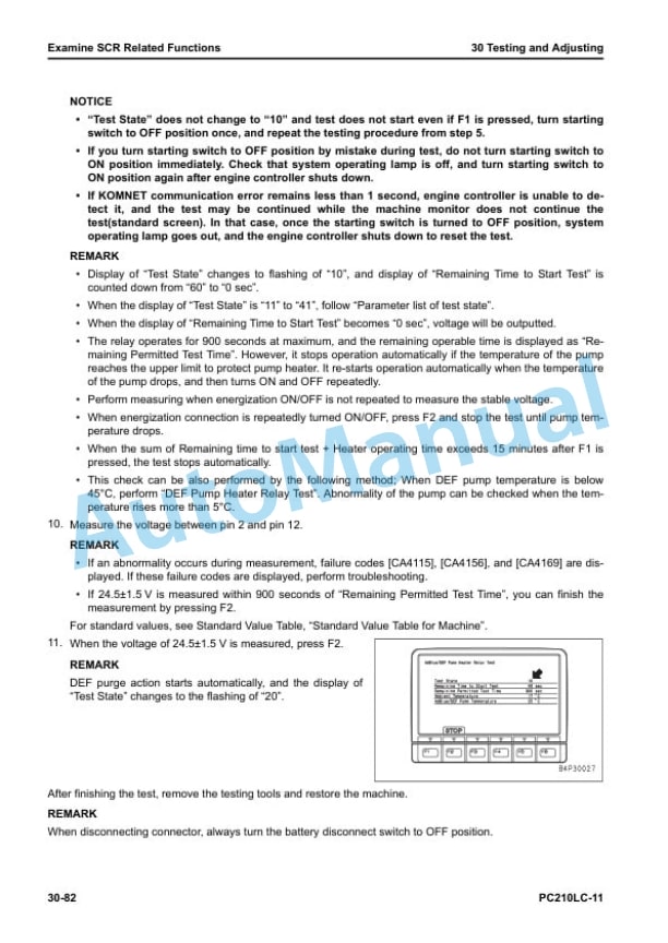 Komatsu PC210LC-11 Hydraulic Excavator Shop Manual SEN06734-11 2 Komatsu PC210LC-11 Hydraulic Excavator Shop Manual SEN06734-11 - Image 2