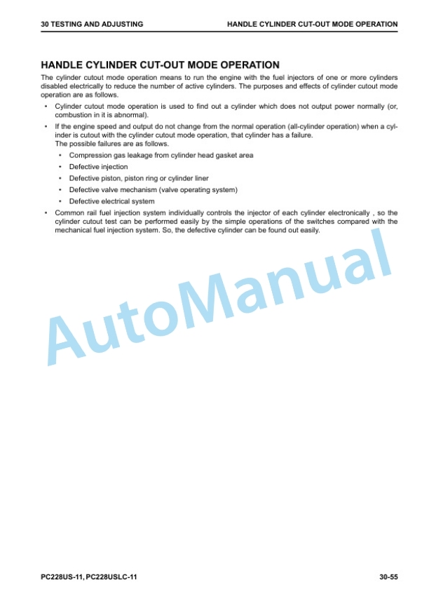 Komatsu PC228US-11, PC228USLC-11 Hydraulic Excavator Shop Manual SEN06660-00 2 Komatsu PC228US-11, PC228USLC-11 Hydraulic Excavator Shop Manual SEN06660-00 - Image 2
