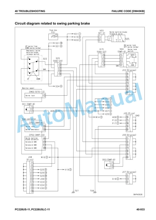 Komatsu PC228US-11, PC228USLC-11 Hydraulic Excavator Shop Manual SEN06660-02 4 Komatsu PC228US-11, PC228USLC-11 Hydraulic Excavator Shop Manual SEN06660-02 - Image 4