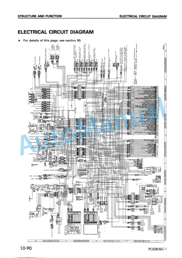 Komatsu PC228US-2, PC228USLC-1, PC228USLC-2 Hydraulic Excavator Shop Manual SEBM015903 2 Komatsu PC228US-2, PC228USLC-1, PC228USLC-2 Hydraulic Excavator Shop Manual SEBM015903 - Image 2