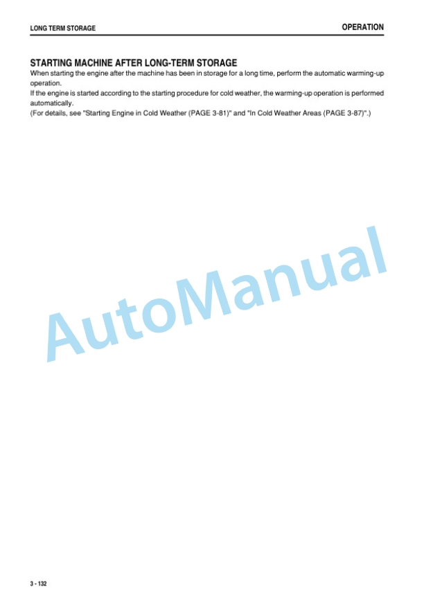 Komatsu PC228US-3, PC228USLC-3 Galeo Hydraulic Excavator Operation and Maintenance Manual PEN00029-01 4 Komatsu PC228US-3, PC228USLC-3 Galeo Hydraulic Excavator Operation and Maintenance Manual PEN00029-01 - Image 4