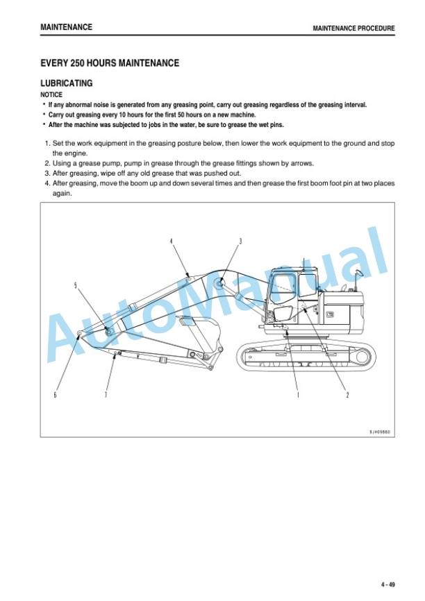 Komatsu PC228US-3, PC228USLC-3 Galeo Hydraulic Excavator Operation and Maintenance Manual PEN00029-01 5 Komatsu PC228US-3, PC228USLC-3 Galeo Hydraulic Excavator Operation and Maintenance Manual PEN00029-01 - Image 5