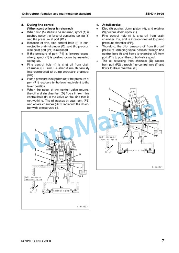 Komatsu PC228US-3E0, PC228USLC-3E0 Hydraulic Excavator Shop Manual SEN01418-11 2 Komatsu PC228US-3E0, PC228USLC-3E0 Hydraulic Excavator Shop Manual SEN01418-11 - Image 2