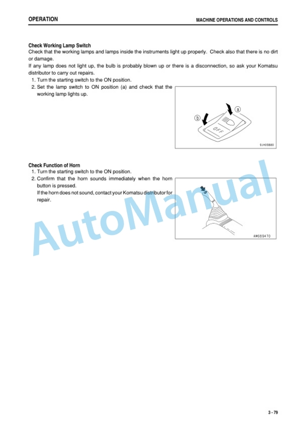 Komatsu PC228US-3E0, PC228USLC-3E0 Hydraulic Excavator Shop Manual TEN00161-04 3 Komatsu PC228US-3E0, PC228USLC-3E0 Hydraulic Excavator Shop Manual TEN00161-04 - Image 3