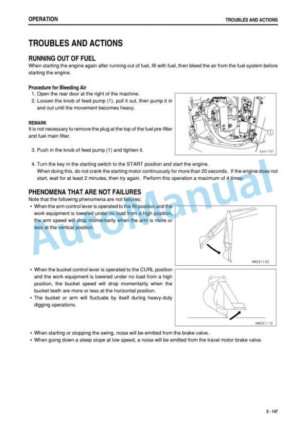 Komatsu PC228US-3E0, PC228USLC-3E0 Hydraulic Excavator Shop Manual TEN00161-04 4 Komatsu PC228US-3E0, PC228USLC-3E0 Hydraulic Excavator Shop Manual TEN00161-04 - Image 4