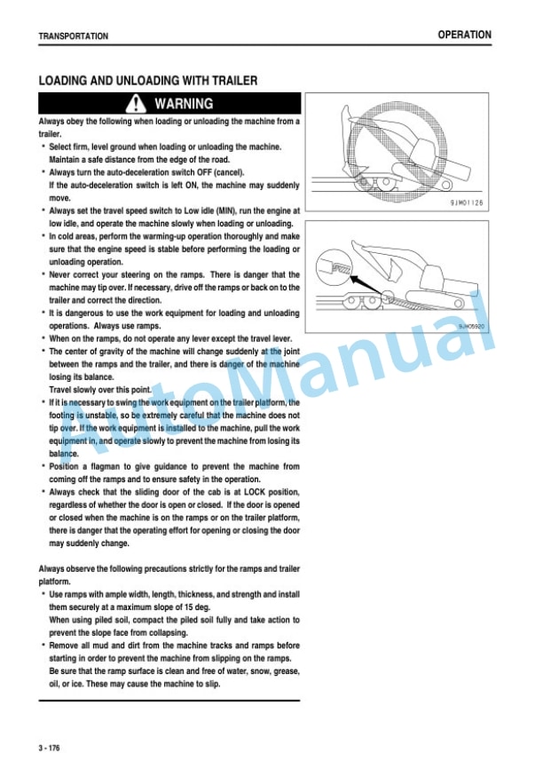 Komatsu PC228US-8, PC228USLC-8 Hydraulic Excavator Operation and Maintenance Manual TEN00434-03 4 Komatsu PC228US-8, PC228USLC-8 Hydraulic Excavator Operation and Maintenance Manual TEN00434-03 - Image 4