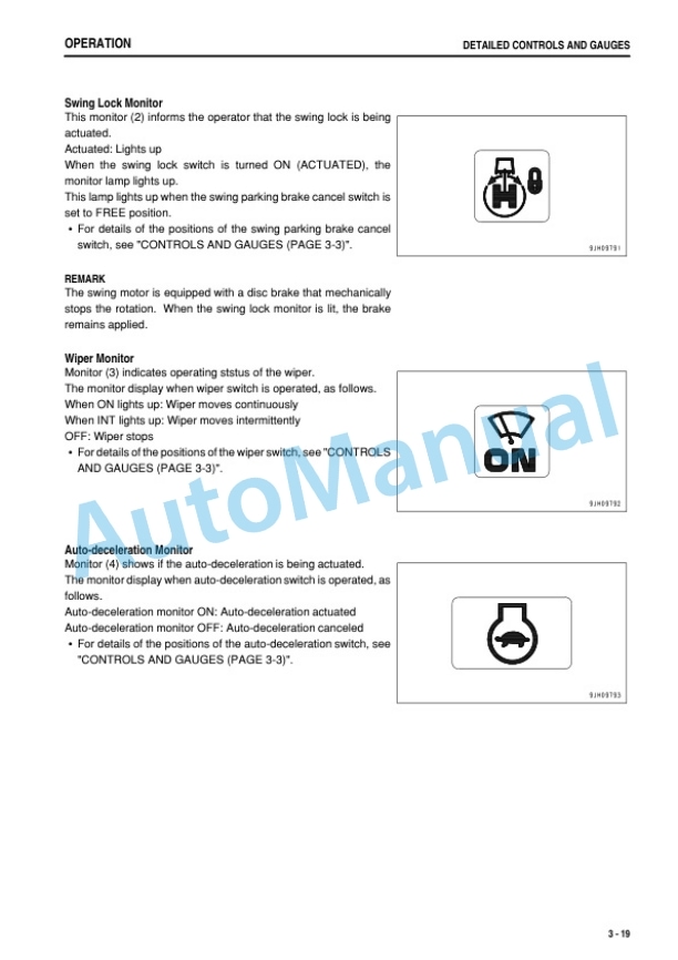 Komatsu PC228US-8, PC228USLC-8 Hydraulic Excavator Operation and Maintenance Manual TEN00434-05-2