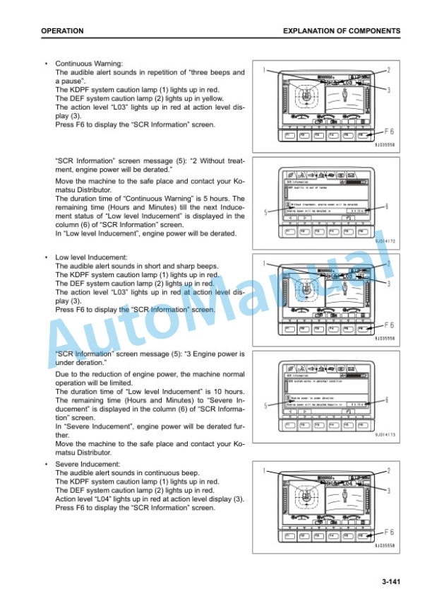 Komatsu PC228USLC-11E0 Hydraulic Excavator Operation and Maintenance Manual EENAM04010 3 Komatsu PC228USLC-11E0 Hydraulic Excavator Operation and Maintenance Manual EENAM04010 - Image 3