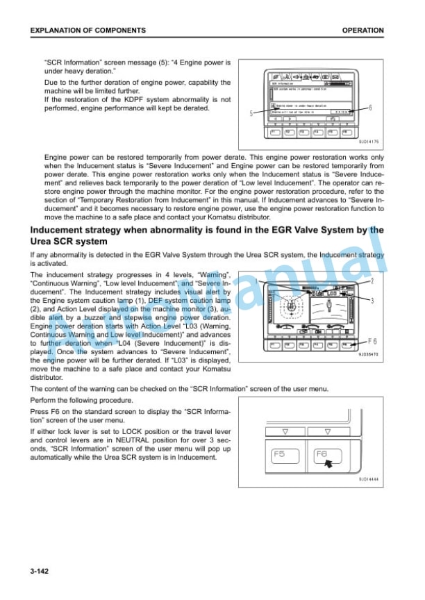 Komatsu PC228USLC-11E0 Hydraulic Excavator Operation and Maintenance Manual UENAM01961 3 Komatsu PC228USLC-11E0 Hydraulic Excavator Operation and Maintenance Manual UENAM01961 - Image 3