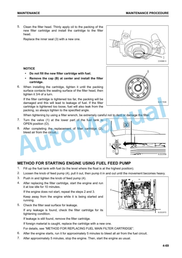 Komatsu PC228USLC-11E0 Hydraulic Excavator Operation and Maintenance Manual UENAM01961 5 Komatsu PC228USLC-11E0 Hydraulic Excavator Operation and Maintenance Manual UENAM01961 - Image 5