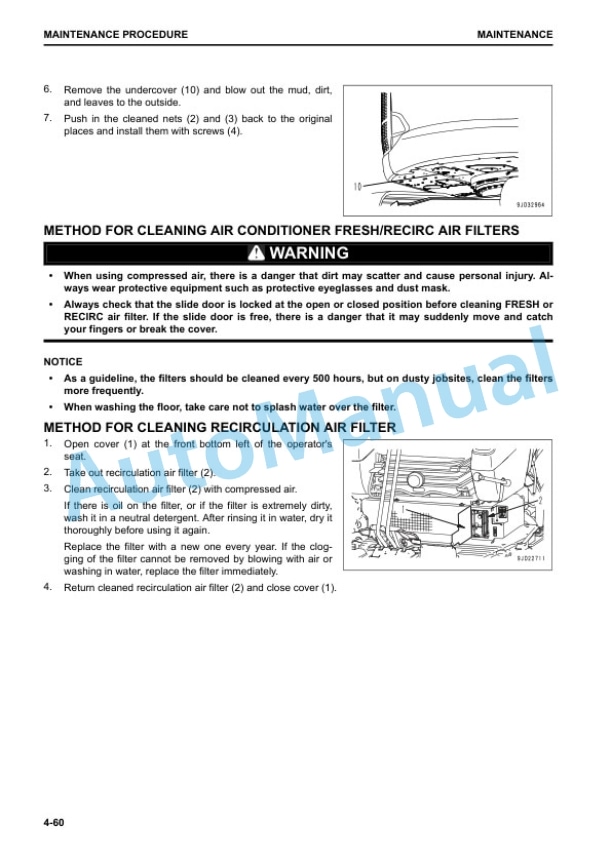 Komatsu PC238USLC-11 Hydraulic Excavator Operation and Maintenance Manual TEN00791-01 5 Komatsu PC238USLC-11 Hydraulic Excavator Operation and Maintenance Manual TEN00791-01 - Image 5