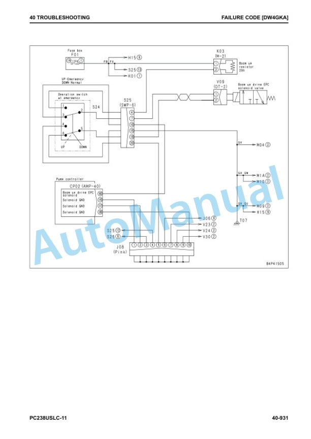 Komatsu PC238USLC-11 Hydraulic Excavator Shop Manual SEN06635-02 4 Komatsu PC238USLC-11 Hydraulic Excavator Shop Manual SEN06635-02 - Image 4