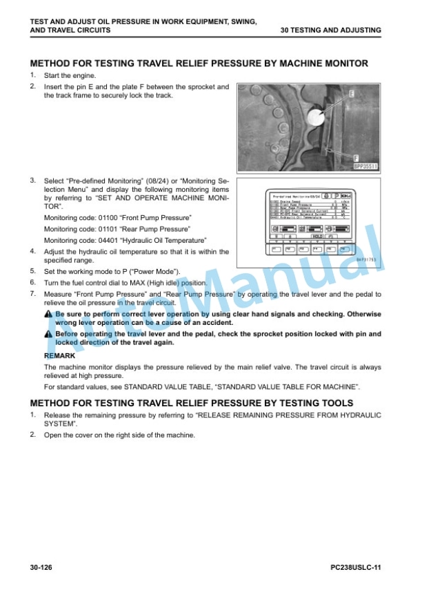 Komatsu PC238USLC-11 Hydraulic Excavator Shop Manual SEN06635-14 2 Komatsu PC238USLC-11 Hydraulic Excavator Shop Manual SEN06635-14 - Image 2