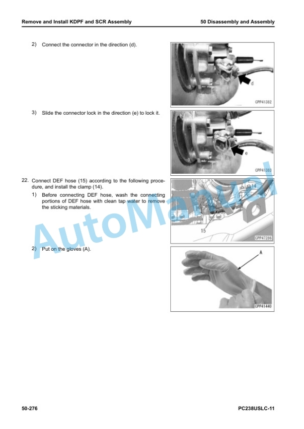 Komatsu PC238USLC-11 Hydraulic Excavator Shop Manual SEN06635-16 5 Komatsu PC238USLC-11 Hydraulic Excavator Shop Manual SEN06635-16 - Image 5