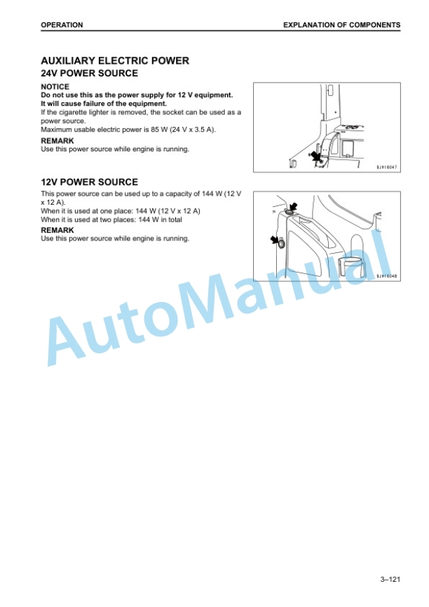 Komatsu PC240LC-10, PC240NLC-10 Hydraulic Excavator Operation and Maintenance Manual UENAM00923 3 Komatsu PC240LC-10, PC240NLC-10 Hydraulic Excavator Operation and Maintenance Manual UENAM00923 - Image 3