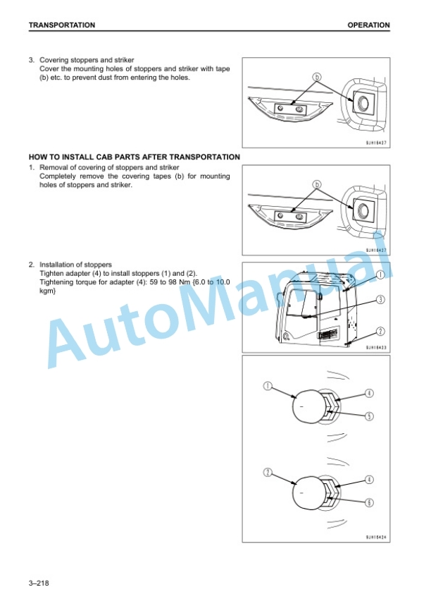 Komatsu PC240LC-10, PC240NLC-10 Hydraulic Excavator Operation and Maintenance Manual UENAM00923 4 Komatsu PC240LC-10, PC240NLC-10 Hydraulic Excavator Operation and Maintenance Manual UENAM00923 - Image 4