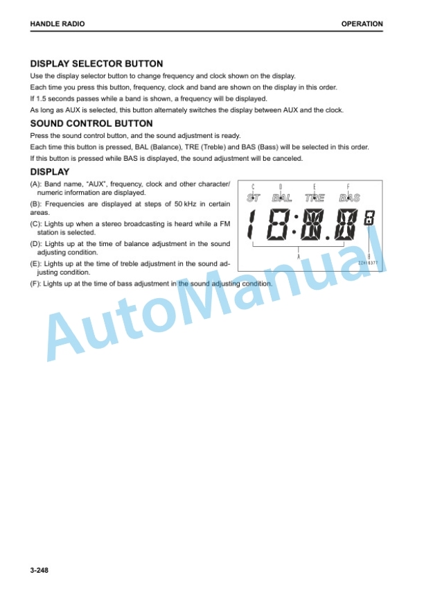 Komatsu PC240LC-11 Hydraulic Excavator Operation and Maintenance Manual PEN00989-01 4 Komatsu PC240LC-11 Hydraulic Excavator Operation and Maintenance Manual PEN00989-01 - Image 4