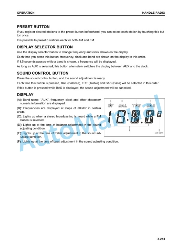 Komatsu PC240LC-11 Hydraulic Excavator Operation and Maintenance Manual PEN01242-00 4 Komatsu PC240LC-11 Hydraulic Excavator Operation and Maintenance Manual PEN01242-00 - Image 4