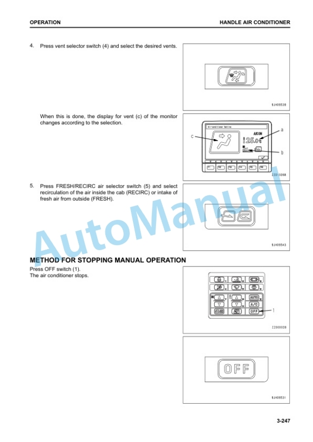 Komatsu PC240LC-11 Hydraulic Excavator Operation and Maintenance Manual TEN00894-02 4 Komatsu PC240LC-11 Hydraulic Excavator Operation and Maintenance Manual TEN00894-02 - Image 4
