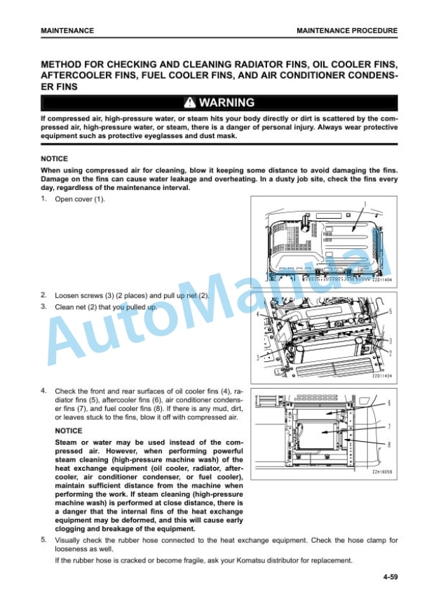 Komatsu PC240LC-11 Hydraulic Excavator Operation and Maintenance Manual TEN00894-02 5 Komatsu PC240LC-11 Hydraulic Excavator Operation and Maintenance Manual TEN00894-02 - Image 5