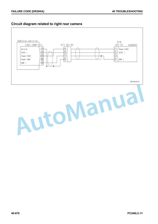 Komatsu PC240LC-11 Hydraulic Excavator Shop Manual SEN06501-16 4 Komatsu PC240LC-11 Hydraulic Excavator Shop Manual SEN06501-16 - Image 4
