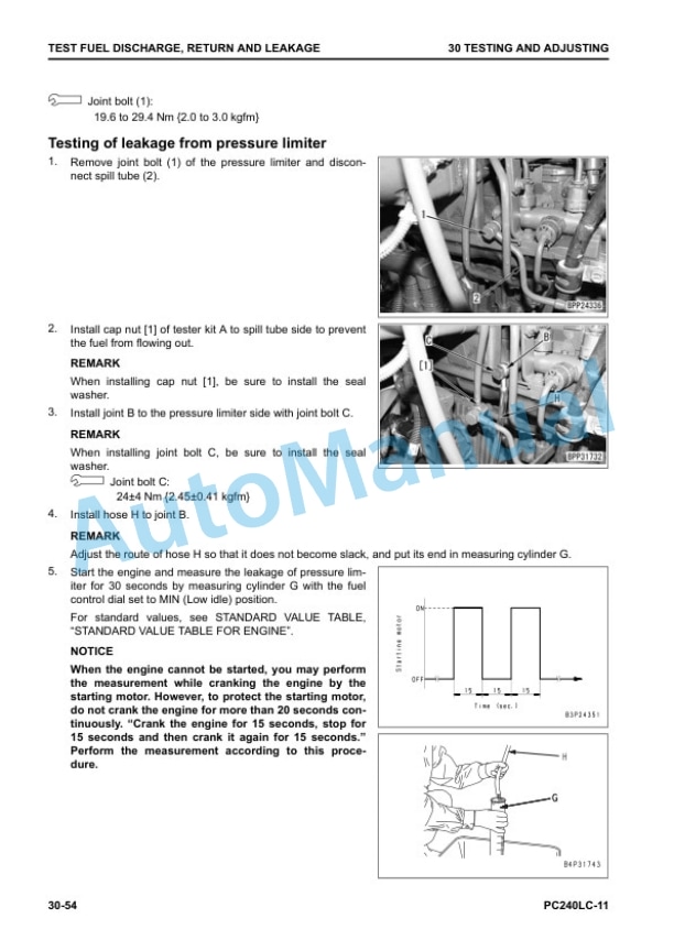 Komatsu PC240LC-11 Hydraulic Excavator Shop Manual SEN06696-09 2 Komatsu PC240LC-11 Hydraulic Excavator Shop Manual SEN06696-09 - Image 2