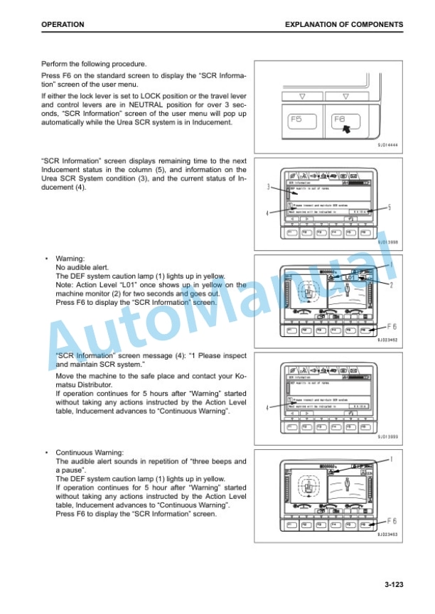 Komatsu PC240LC-11E0 Demolition, PC240NLC-11E0 Demolition Hydraulic Excavator Operation and Maintenance Manual UENAM01580 3 Komatsu PC240LC-11E0 Demolition, PC240NLC-11E0 Demolition Hydraulic Excavator Operation and Maintenance Manual UENAM01580 - Image 3